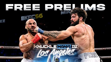 BKFC KnuckleMania 4 live stream results, play.